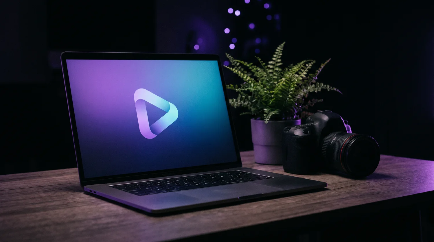 Платформа Vostorg.ai на ноутбуке